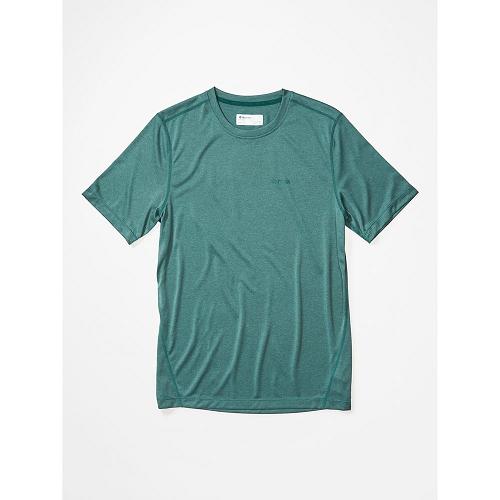 Marmot Conveyor T-Shirts For Mens Green QNR481075